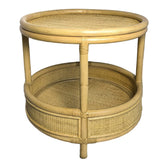 masuta de cafea Masa laterala Moody, Rattan, 55x51 cm