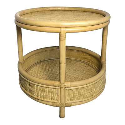 masuta de cafea Masa laterala Moody, Rattan, 55x51 cm