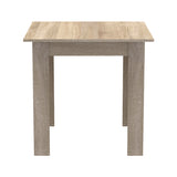Masa Manka I, Sonoma deschis, 80x80x77 cm - Stejar