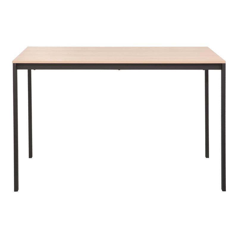 Masa metalica cu finisaj Natural-negru Faragio, metal, 120x75x75 cm