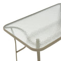 Masa metalica Ensure, Sampanie, Auriu, 140x80x70 cm, perspectiva suplimentara