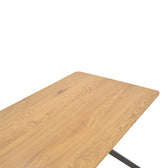Masa Nerelis, Natural, 120x70x75 cm, perspectiva suplimentara