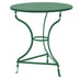 mobilier de gradina Masa Noah verde metalic D70x72 cm