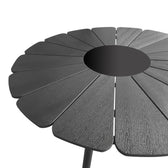 Masa Pinap, Negru, 110x74 cm, detaliu produs