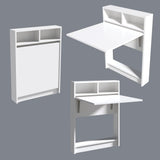Masa pliabila bucatarie Orhan, Alb, 70x96x15 cm