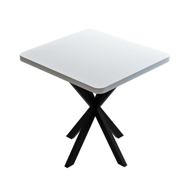 Masa Prestone melamina, alb, 70x70x75 cm