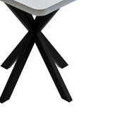 Masa Prestone melamina, alb, 70x70x75 cm