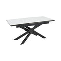 Masa Ragemi Gri mdf-negru metal 160-200x90x75 cm