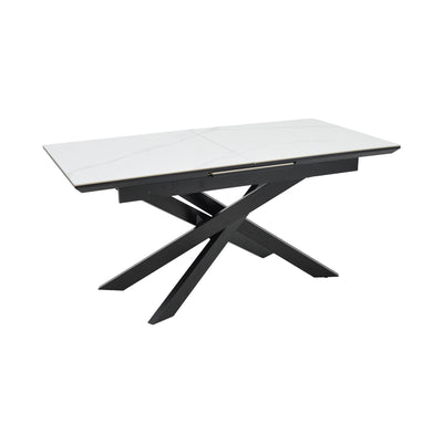 Masa Ragemi Gri mdf-negru metal 160-200x90x75 cm