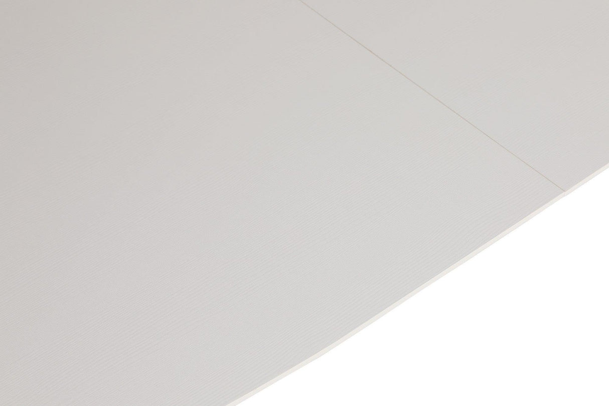 Masă Retro 1193, Alb, 80x75x130 cm