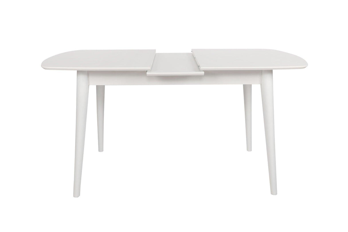 Masă Retro 1193, Alb, 80x75x130 cm