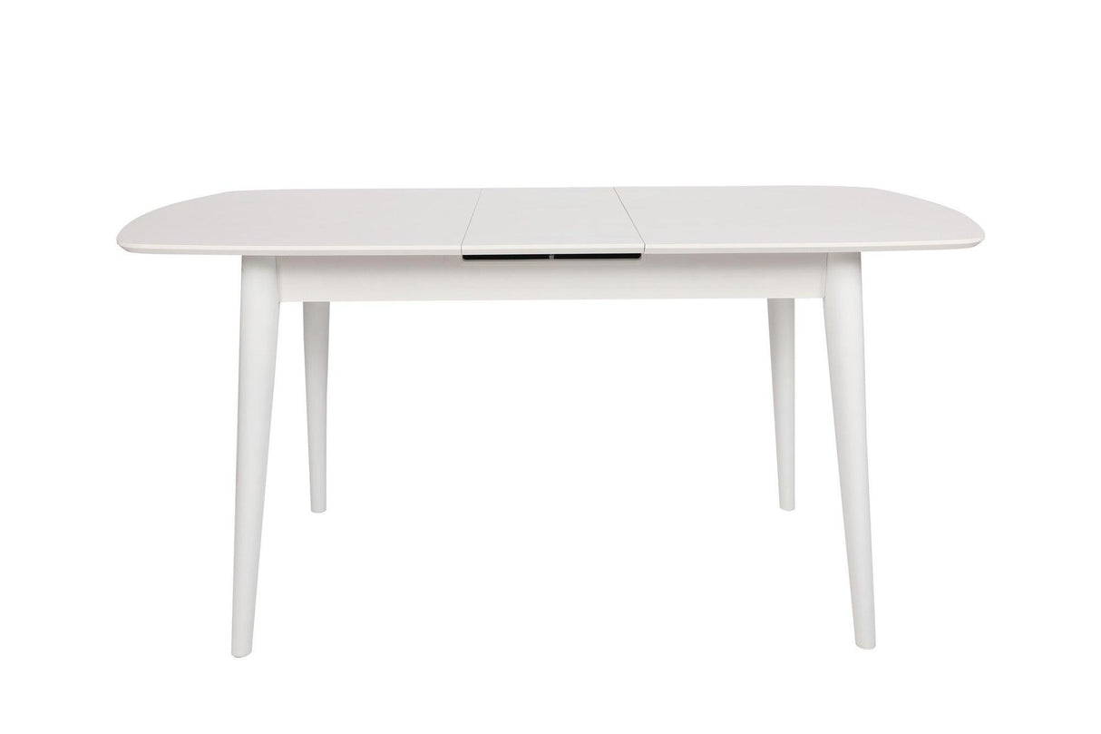 Masă Retro 1193, Alb, 80x75x130 cm