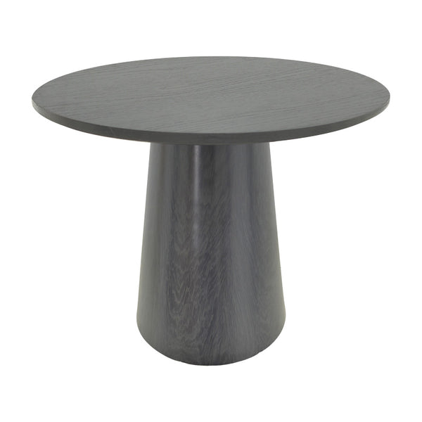 Masa rotunda cu blat, Donda, Neagra, Diametru 100cm x Înaltime 76cm, 100x100x76 cm