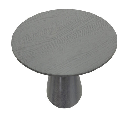 Masa rotunda cu blat, Donda, Neagra, Diametru 100cmxÎnaltime 76cm, 100x100x76 cm, imagine suplimentara