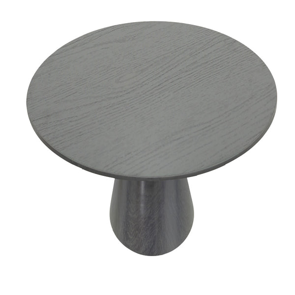 Masa rotunda cu blat, Donda, Neagra, Diametru 100cm x Înaltime 76cm, 100x100x76 cm