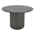Masa rotunda Karulo, Negru, D120x76 cm