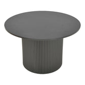 Masa rotunda Karulo, Negru, D120x76 cm, imagine suplimentara