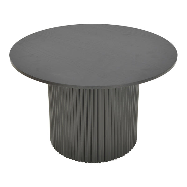 Masa rotunda Karulo, Negru, D120x76 cm