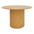 Masa rotunda, Karulo, sonoma, 120x76 cm