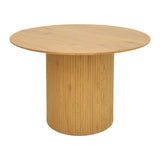 Masa rotunda, Karulo, sonoma, 120x76 cm