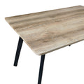Masa Squaro, sonoma, 120x70x75 cm, perspectiva suplimentara