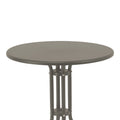 Masa Vergo Auriu metal, D60x70 cm, imagine suplimentara