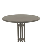 Masa Vergo Auriu metal, D60x70 cm