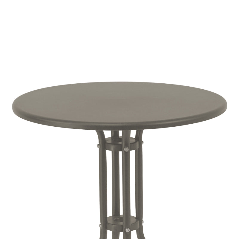 Masa Vergo Auriu metal, D60x70 cm, imagine suplimentara