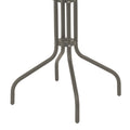 Masa Vergo Auriu metal, D60x70 cm, detaliu produs