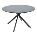 Masa Xuson Negru 120x120x75 cm