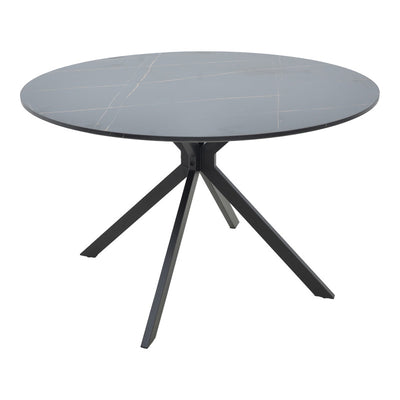 Masa Xuson Negru 120x120x75 cm