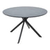 Masa Xuson Negru 120x120x75 cm