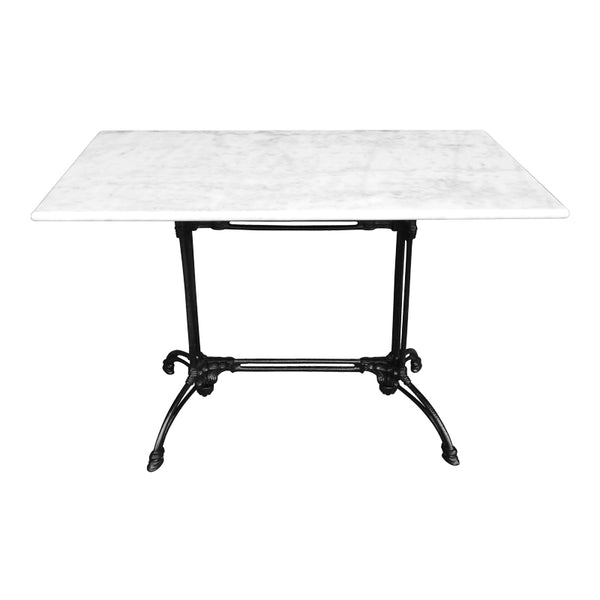 Masa Zosal, fonta, Alb-Negru, 110x70x71 cm