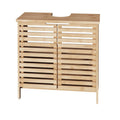 Masca de chiuveta baie Sicela lemn, Natural, 60x28x80 cm, imagine suplimentara