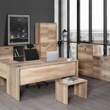 Masuta Cafea Adore New York Office, Natur, 60x43x40 cm