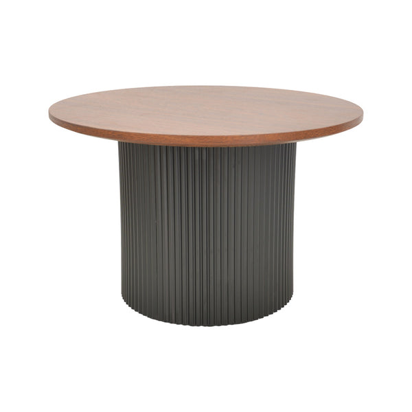 Masuta de cafea Dovel, MDF si metal, D70x45 cm