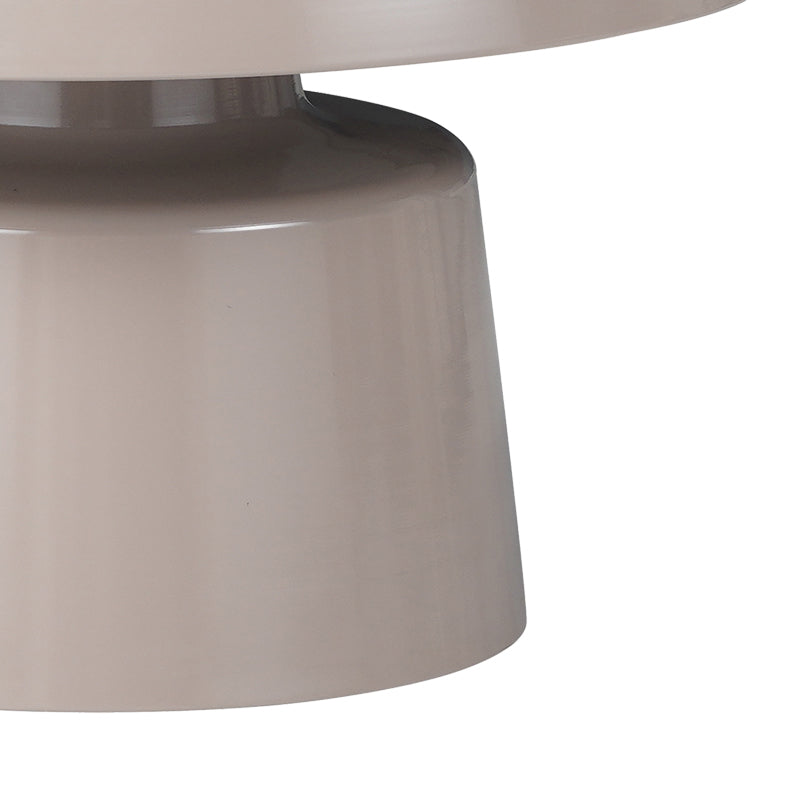 Set 2 mese de cafea Ginoze, Metal, 70x70x40 cm - Bej
