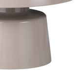 Set 2 mese de cafea Ginoze, Metal, 70x70x40 cm - Bej