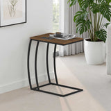 Masuta Cafea Laterala Adore C shape, 50x62x35 cm - Nuc