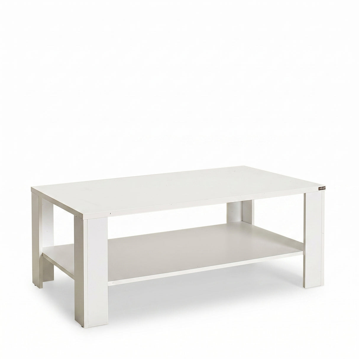 Masuta Cafea Rectangular Adore Living, Alb, 110x42x65 cm