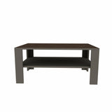 Masuta de cafea Ace, Gri inchis, 90x41x60 cm