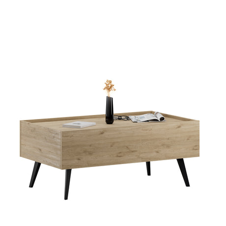 Masuta de cafea Adore Luna, Stejar, 103x45x60 cm