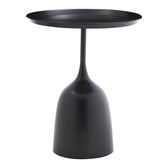 Masuta de cafea AGrile metal negru D50x60 cm