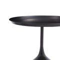Masuta de cafea AGrile metal, negru, D50x60 cm, imagine suplimentara