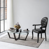 Masuta de cafea Amalfi - Anthracite, Gri, 65x35x105 cm