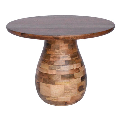 Masuta de cafea Benzano, Natural, D60x45 cm, imagine ambient