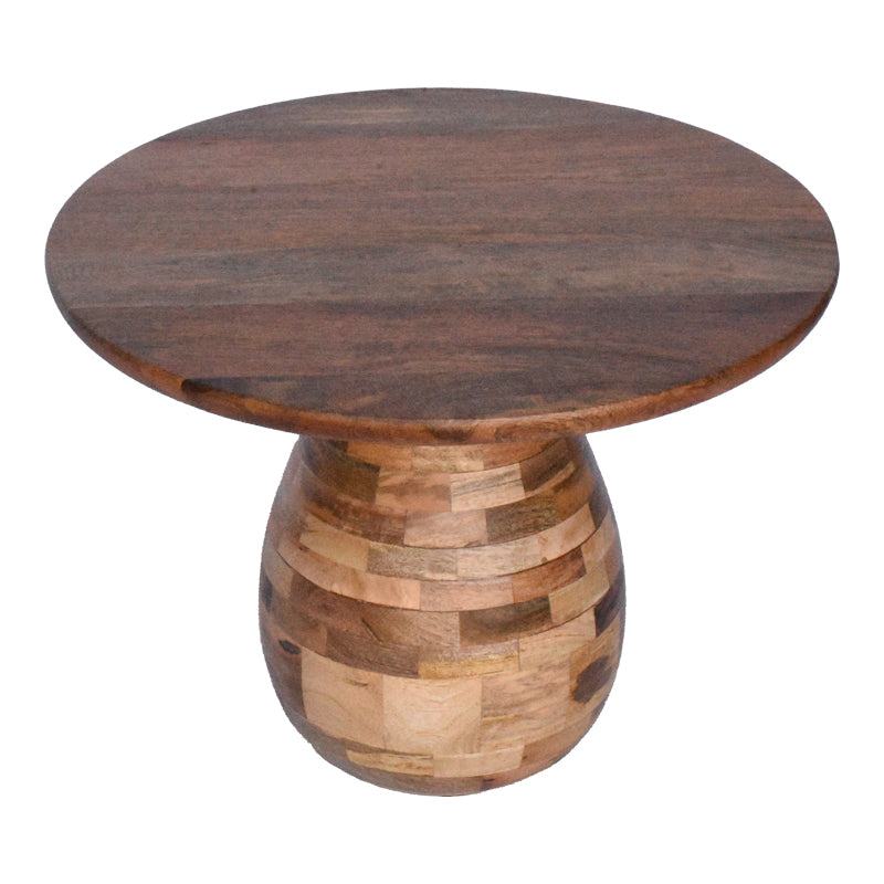 Masuta de cafea Benzano, Natural, D60x45 cm