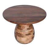 Masuta de cafea Benzano, Natural, D60x45 cm