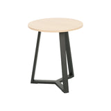 Masuta de cafea Berton, Metal, D45x52 cm - Natural