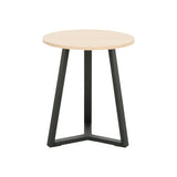 Masuta de cafea Berton, Metal, D45x52 cm - Natural